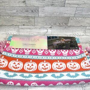 Brand New Rachel Zoe Halloween 14"x72" Table Runner
